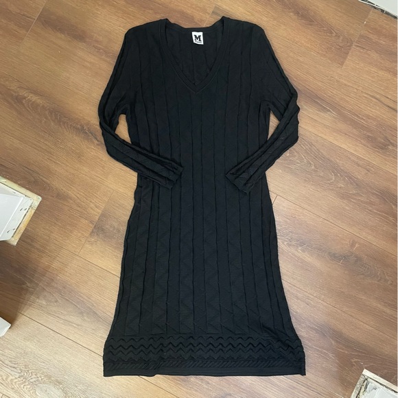 Missoni Chevron V Neck Dress - Sz Small (Approx) - Picture 1 of 7